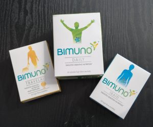 Bimuno digestive health products to aid waist shaping